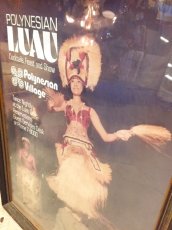 画像5: "LUAU " Hawaii poster (5)