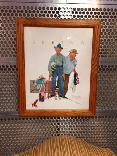 画像1: "Norman Rockwell" Wall Hang