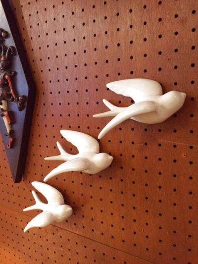 画像1: 3Bird Wall Sculpture