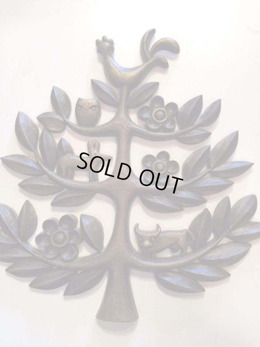 画像2: Animal Tree Wall Hang (2)