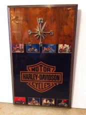 画像1: "HARLEY-DAVIDSON" Wall Clock (1)