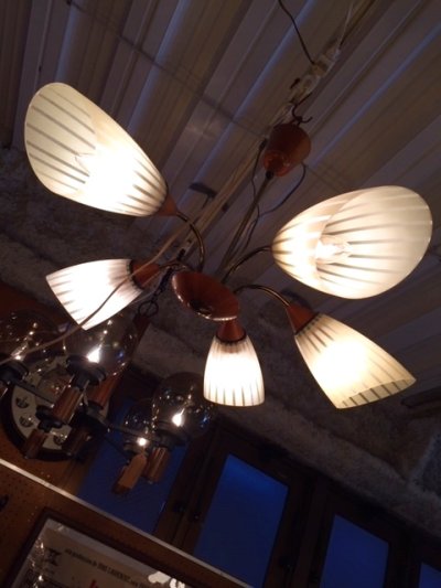 画像2: 5灯Modern Pendant Light