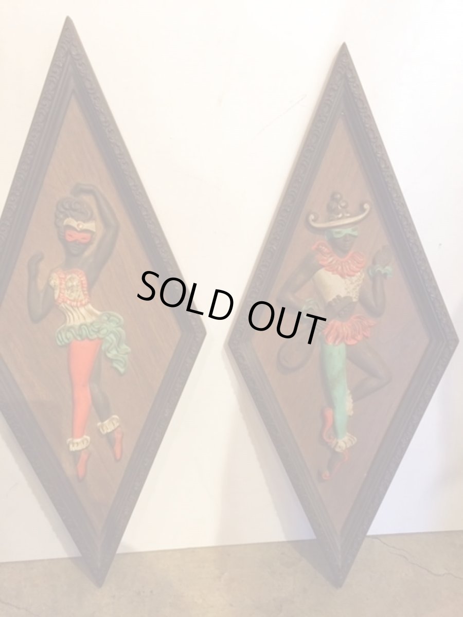 画像5: Harlequin Dancer Wall Hang  (5)