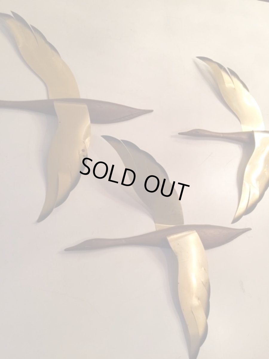 画像5:  Flying Bird Geese Wall Hang  (5)