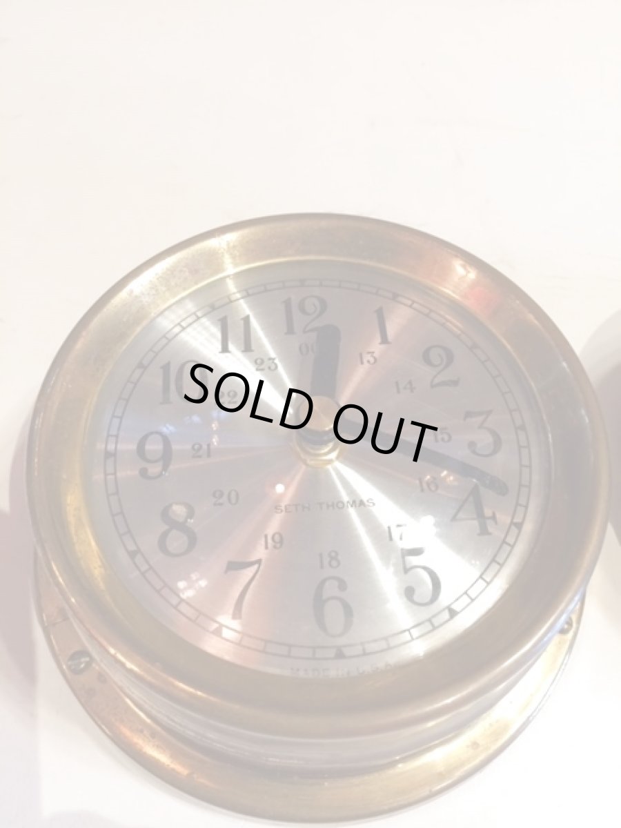 画像1: "SETH THOMAS" Marine Clock (1)