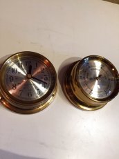 画像2: "SETH THOMAS" Marine Clock＆Berometer (2)