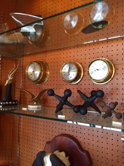 画像1: "SETH THOMAS" Marine Clock＆Berometer