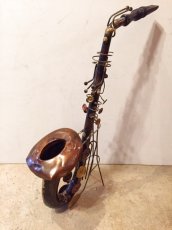 画像2:  "Saxophone" Brass Ornament (2)