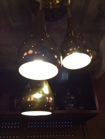 画像3: Vintage 3灯Pendant Light 