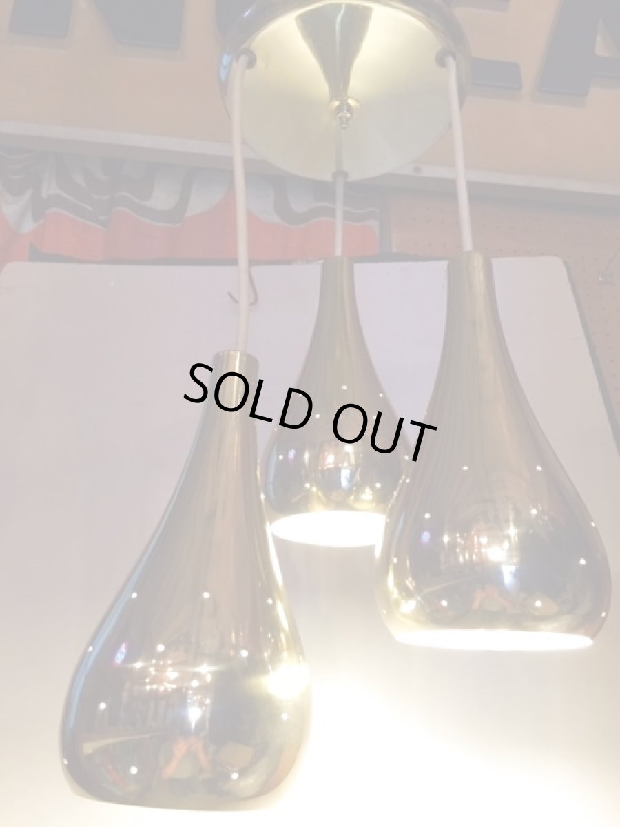 画像2: Vintage 3灯Pendant Light  (2)