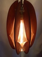 画像5: "Strings"Wood Pendant Light (5)