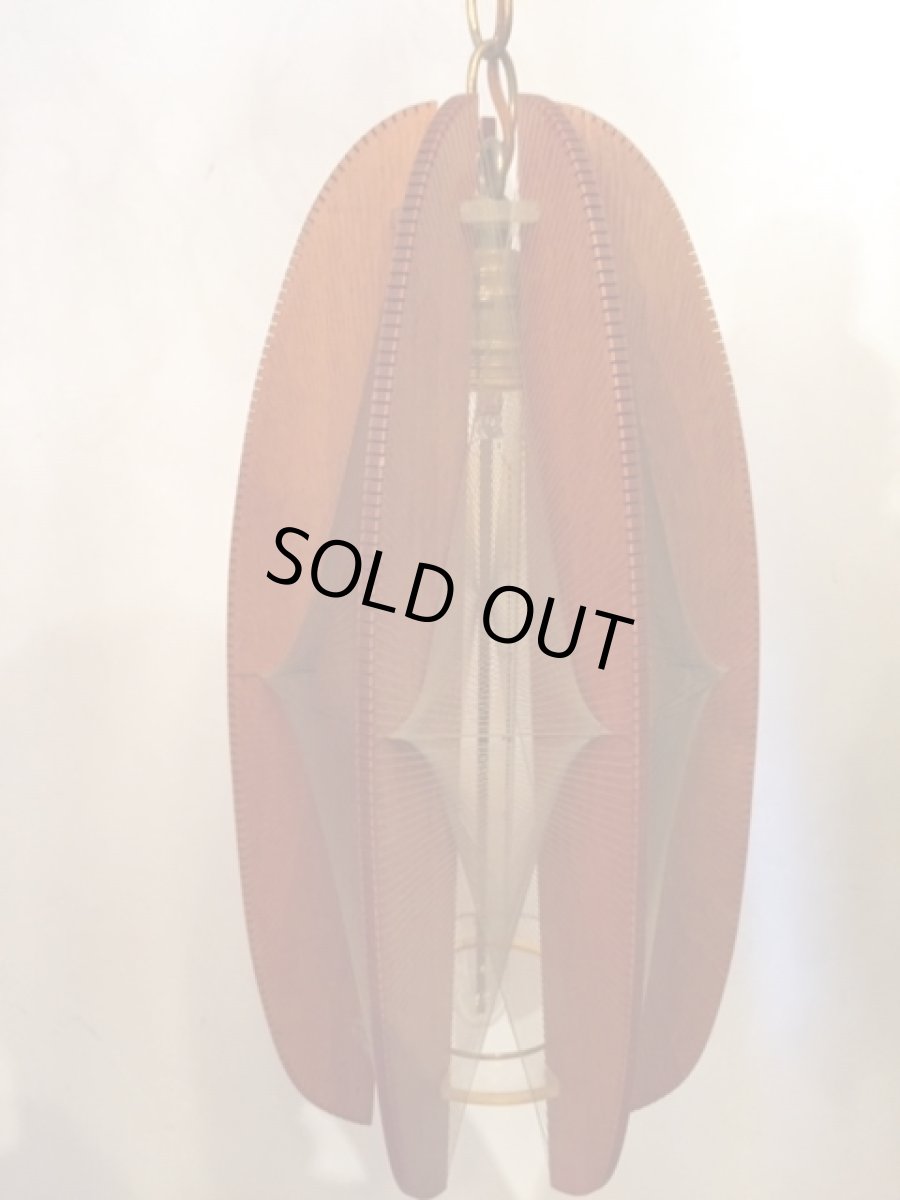 画像7: "Strings"Wood Pendant Light (7)