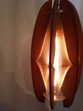 画像6: "Strings"Wood Pendant Light (6)