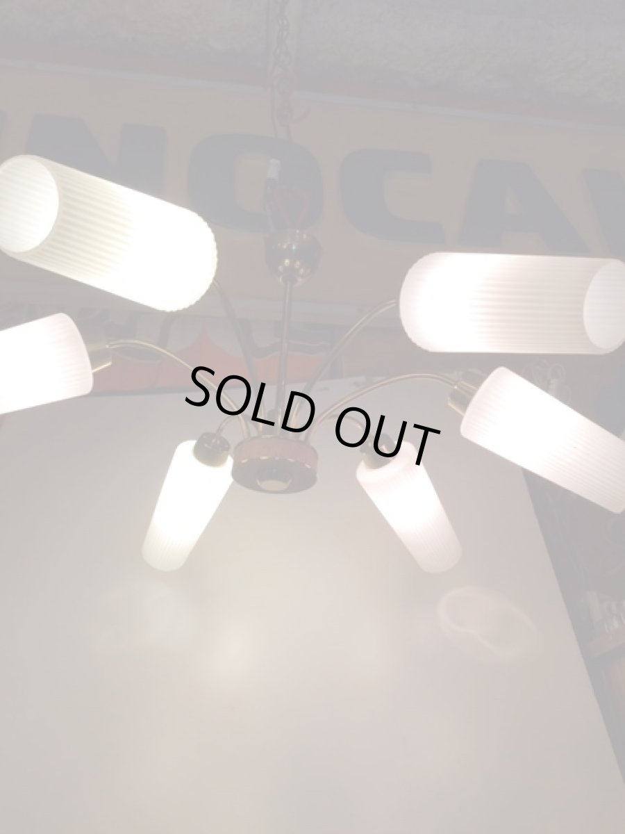 画像4: Vintage 6灯Pendant Light  (4)