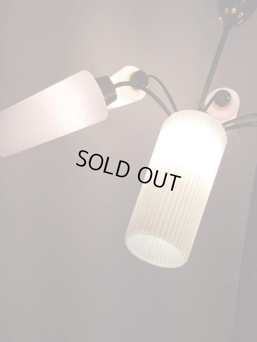 画像2: Vintage 6灯Pendant Light  (2)