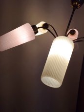 画像2: Vintage 6灯Pendant Light  (2)