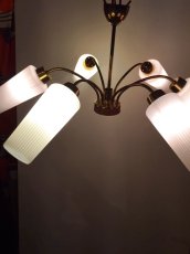 画像1: Vintage 6灯Pendant Light  (1)