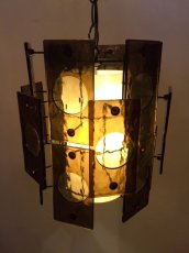 画像1: Modern Lucite Pendant Light  (1)