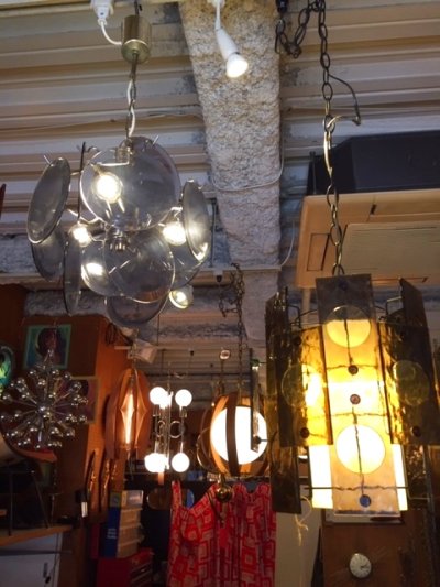 画像3: Modern Lucite Pendant Light 