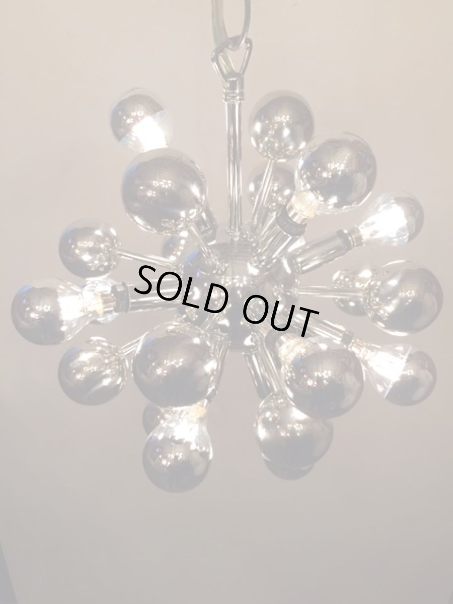 画像2: " Sputnik"Chrome Pendant Light (2)