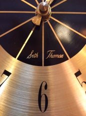 画像5: "Seth Thomas" Sun Burst Clock (5)