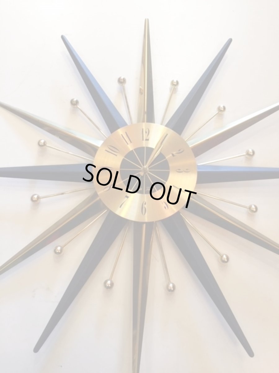 画像2: "Seth Thomas" Sun Burst Clock (2)