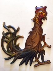 画像2: "SYROCO" Rooster Wall Hang (2)