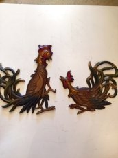 画像1: "SYROCO" Rooster Wall Hang (1)