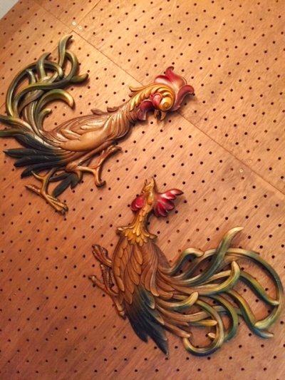 画像2: "SYROCO" Rooster Wall Hang