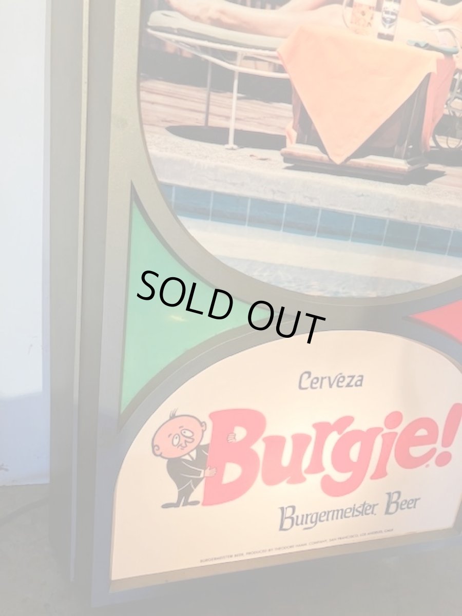 画像3:  “Burgermeister” Beer Sign (3)