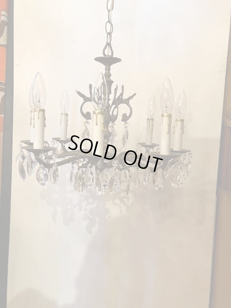 画像7: Vintage 5灯Chandelier (7)