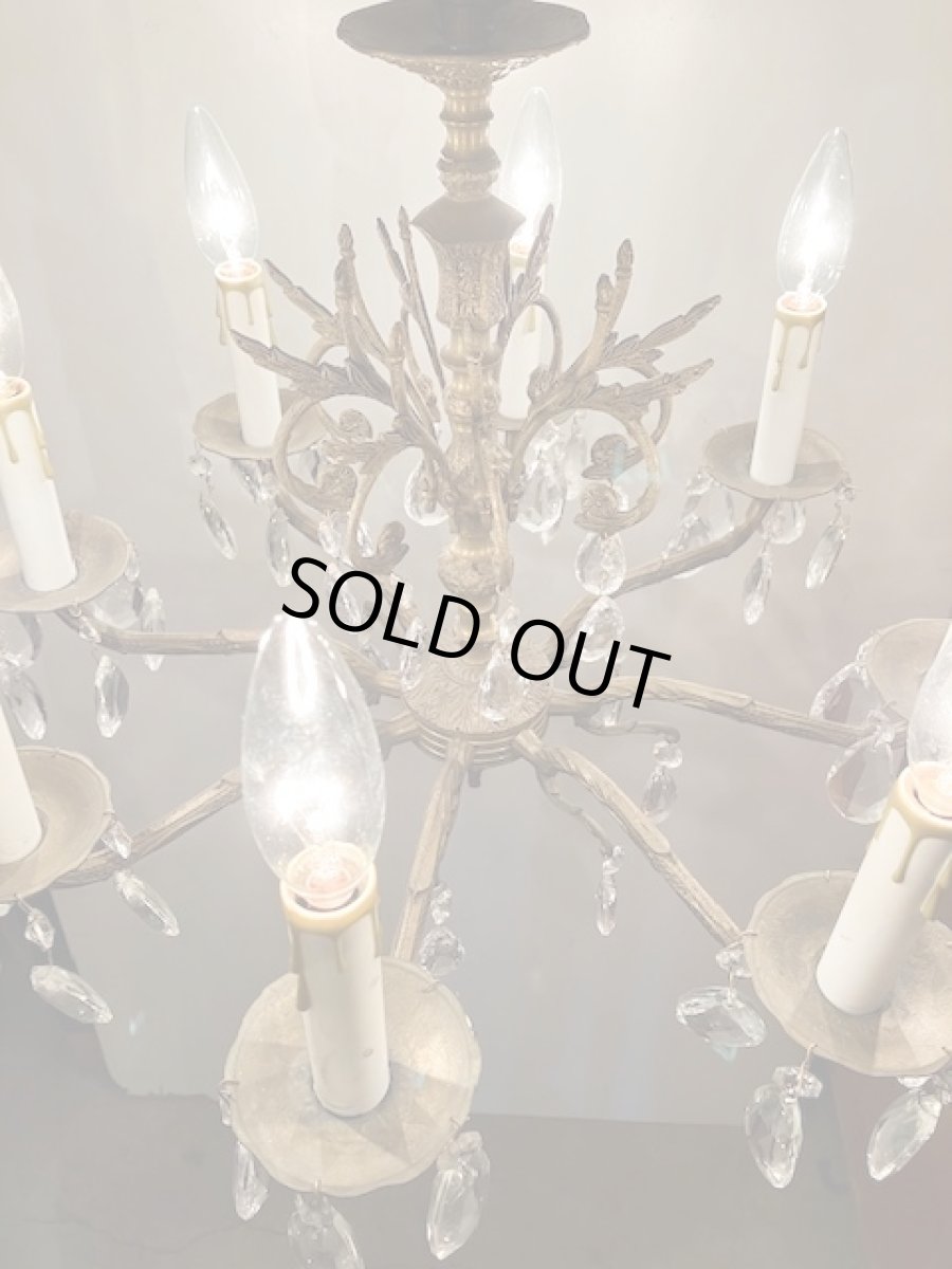 画像2: Vintage 5灯Chandelier (2)