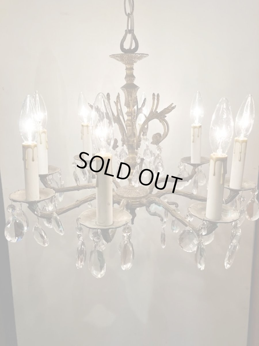 画像1: Vintage 5灯Chandelier (1)