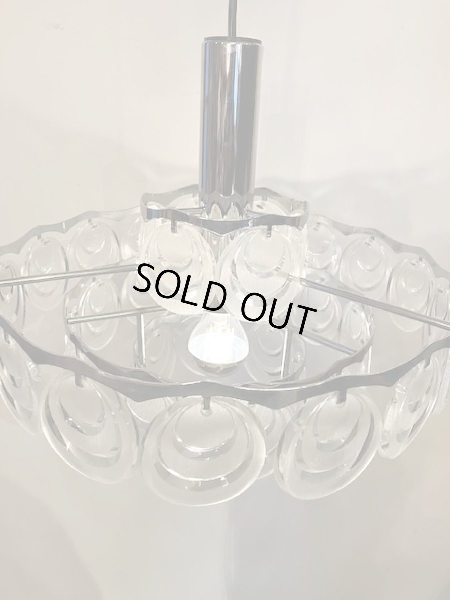 画像2: Modern Lucite Pendant Light  (2)