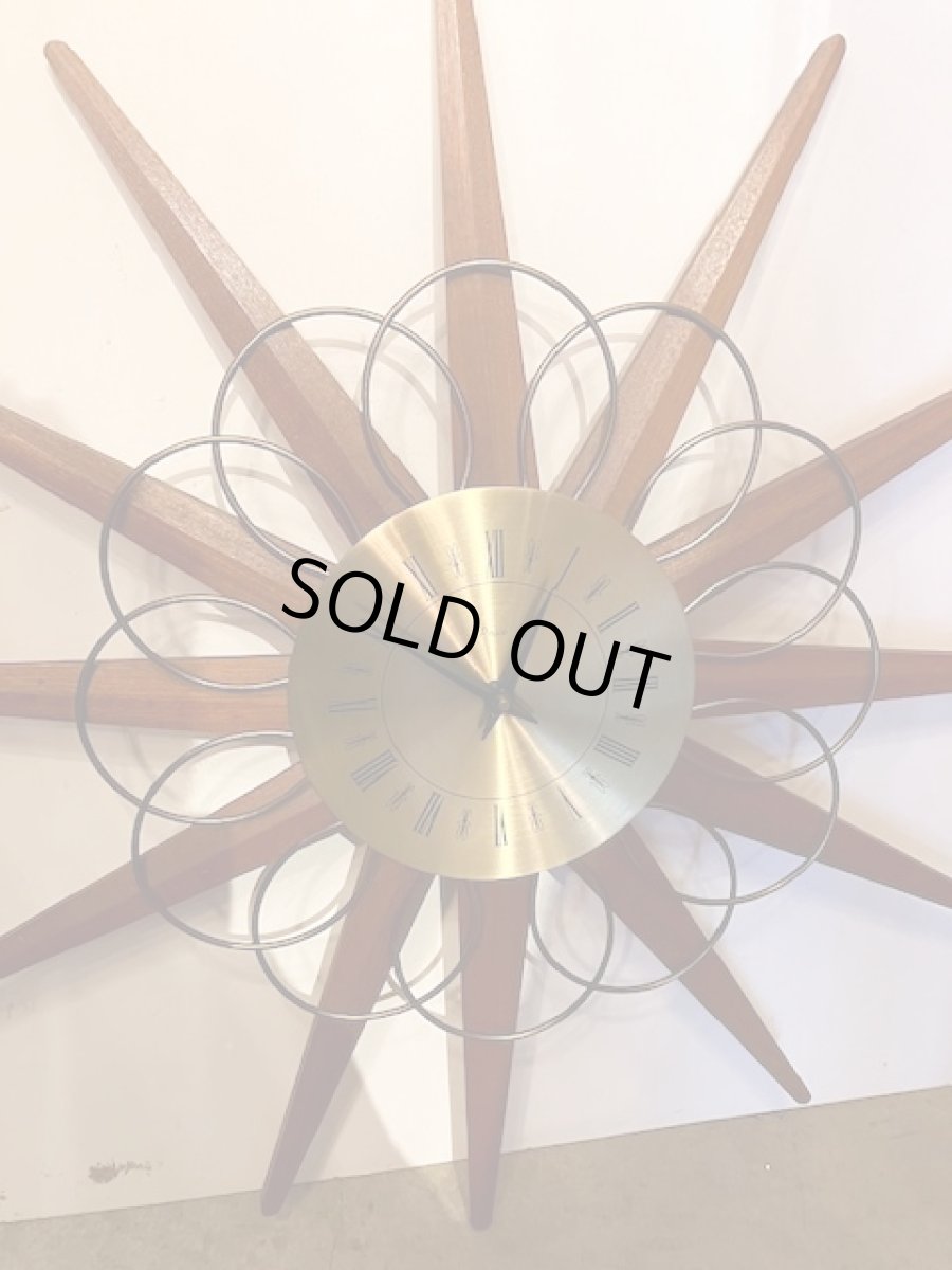 画像2: "Paico" Sun Burst Clock (2)