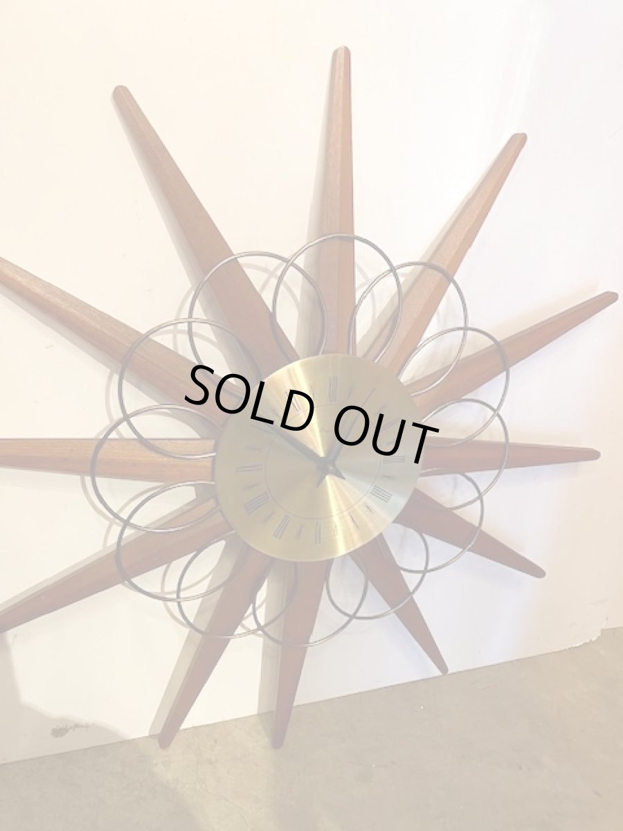 画像3: "Paico" Sun Burst Clock (3)