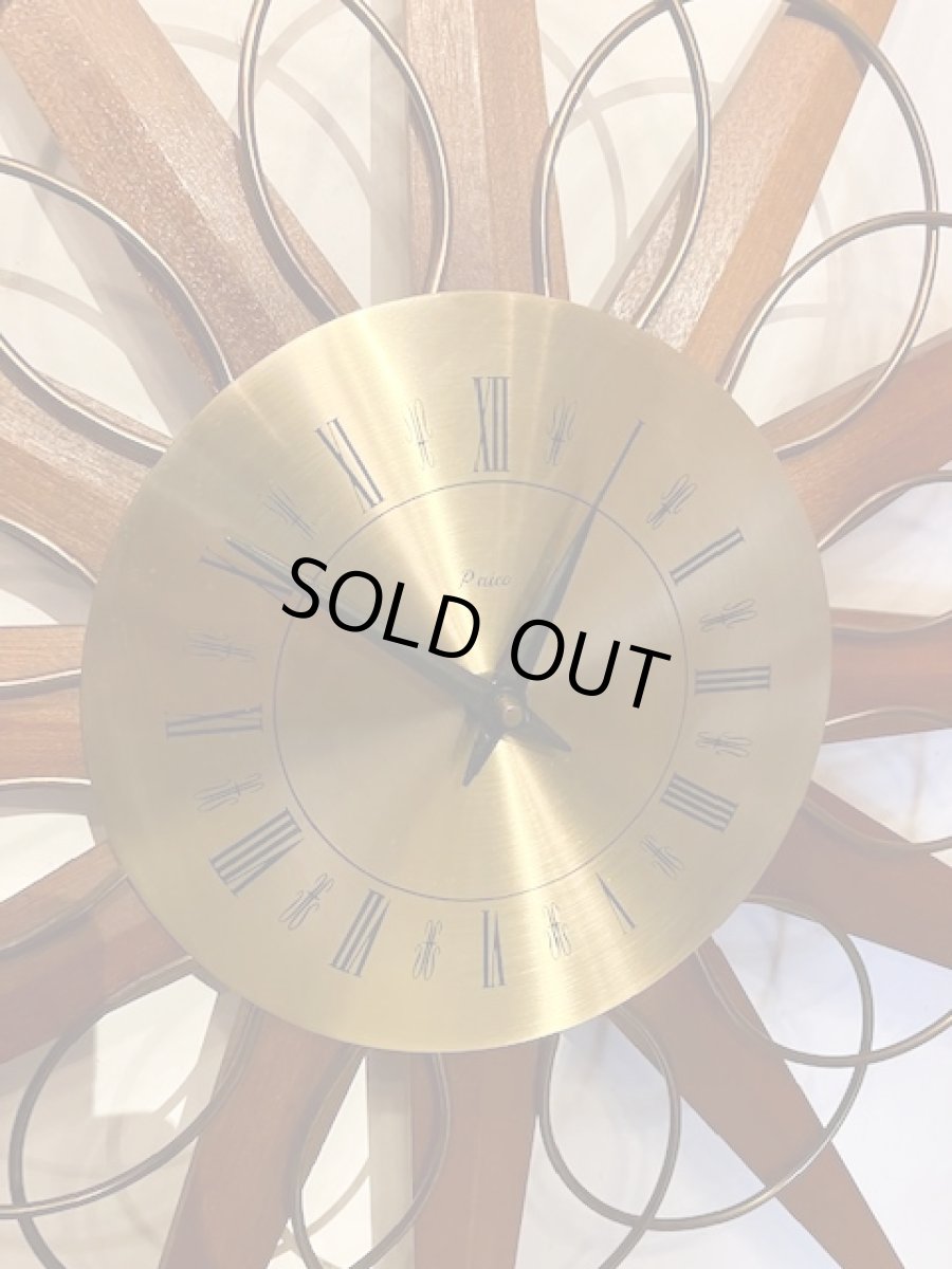 画像4: "Paico" Sun Burst Clock (4)