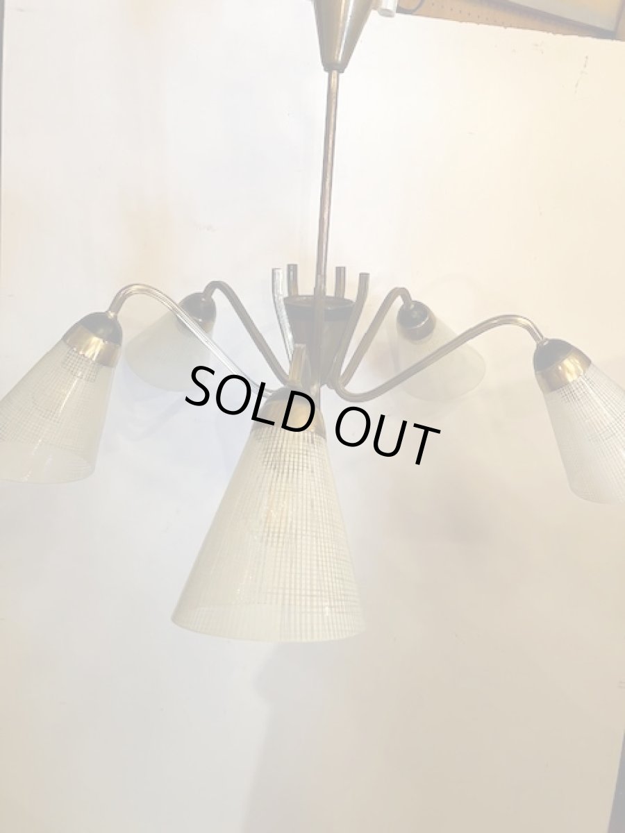 画像7: "50's" 5灯 Pendant Light (7)