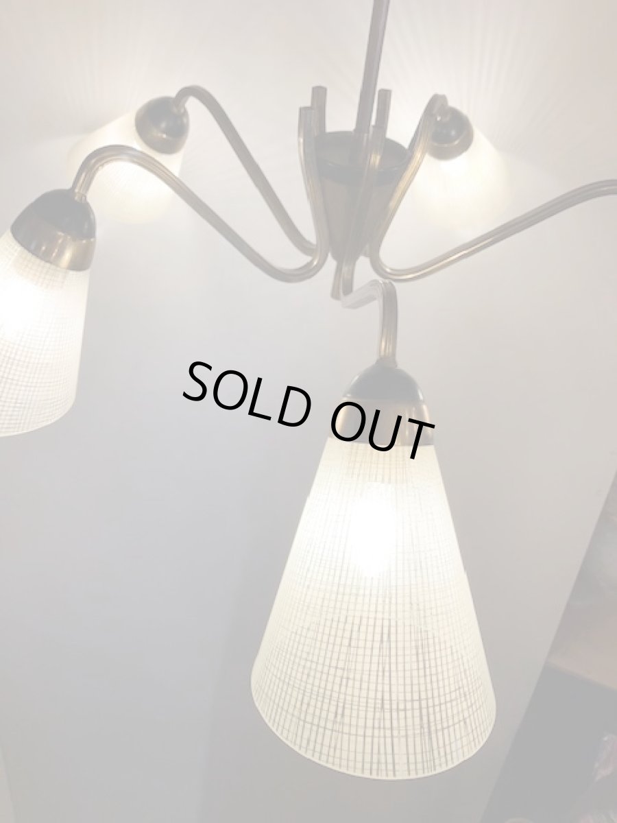 画像3: "50's" 5灯 Pendant Light (3)