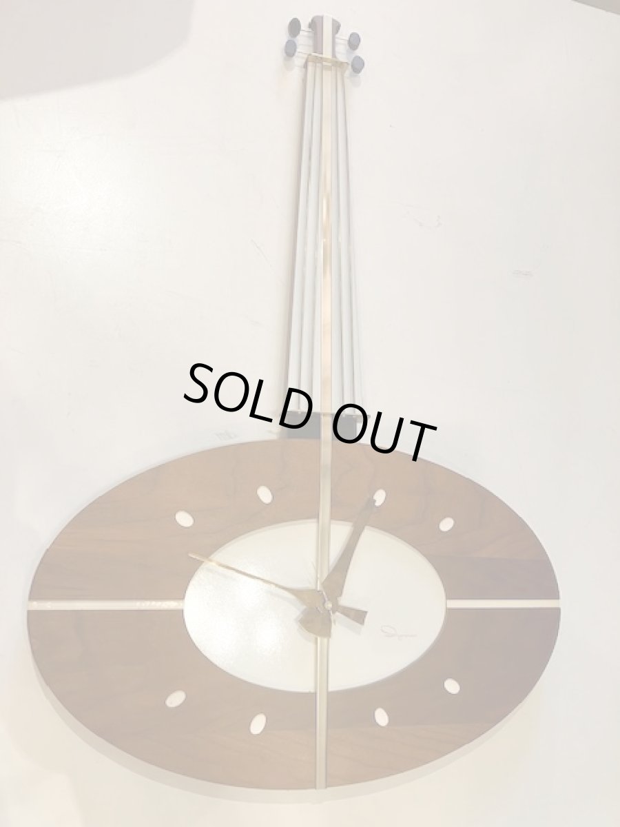 画像1: "Ingraham" Modern Wall Clock (1)
