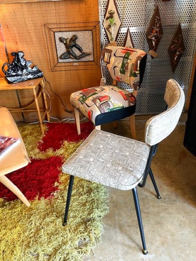 画像1: "fifties" Fabric Chair