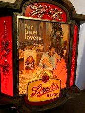 画像3:  “Stroh's” Beer Sign (3)