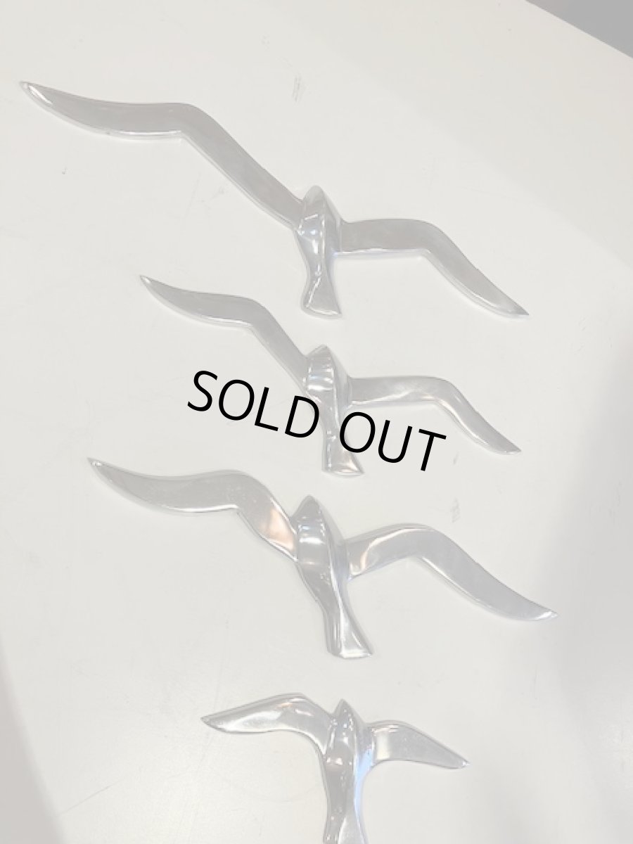 画像5: 4Bird Chrome Wall Sculpture (5)