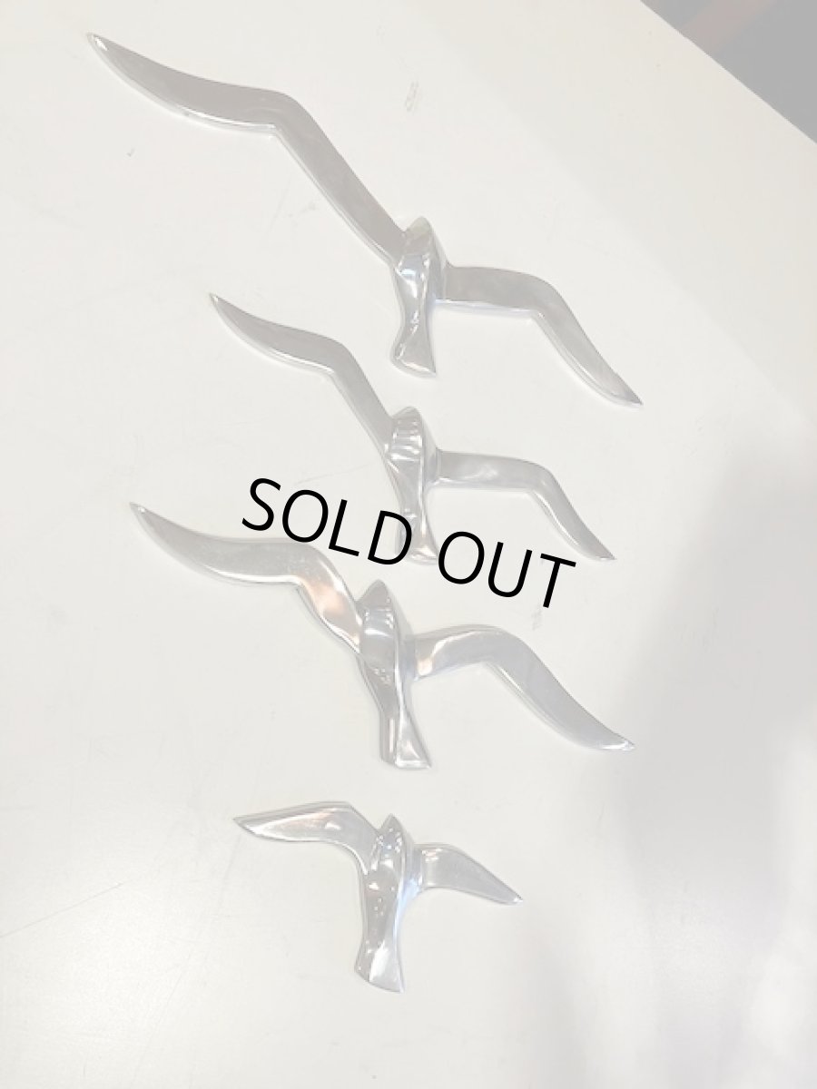 画像6: 4Bird Chrome Wall Sculpture (6)