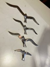 画像6: 4Bird Chrome Wall Sculpture (6)