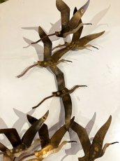 画像6: "Curtis Jere"Brass Wall Sculpture (6)