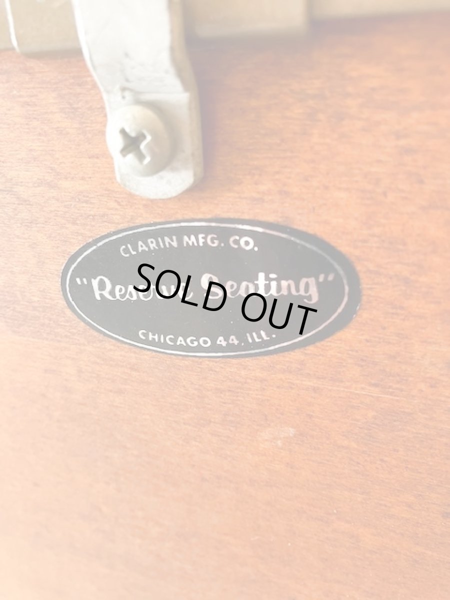 画像9: "CLARIN" Reserve Seating Chair (9)