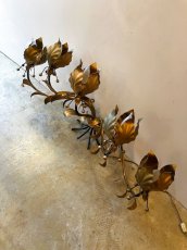 画像4: Vintage Flower Wall Lamp (4)