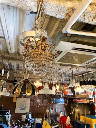 画像2: Gold Chandelier