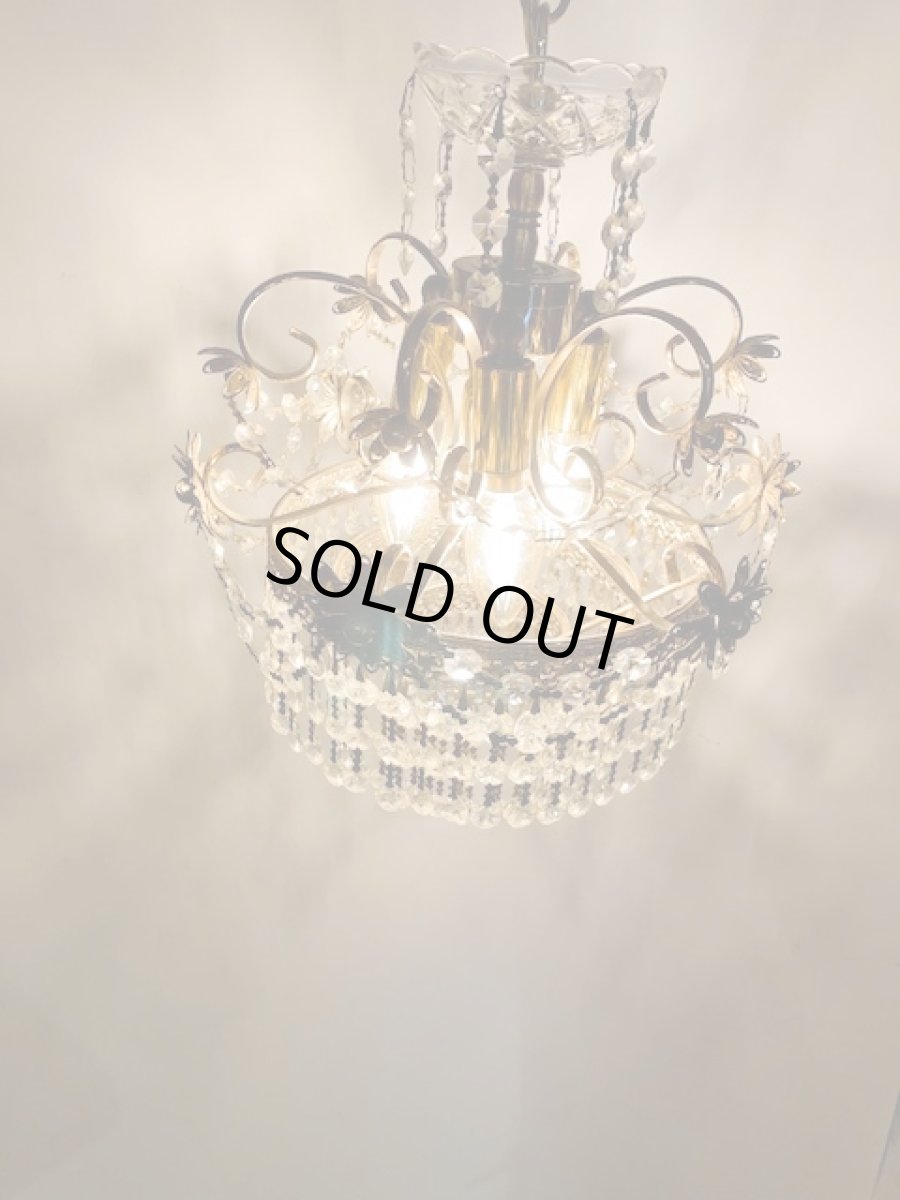 画像3: Gold Chandelier (3)